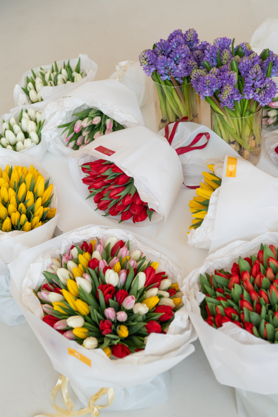 Предзаказ тюльпанов к 8 марта