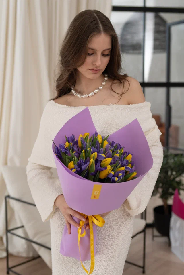 Букет Лавандовый мусс