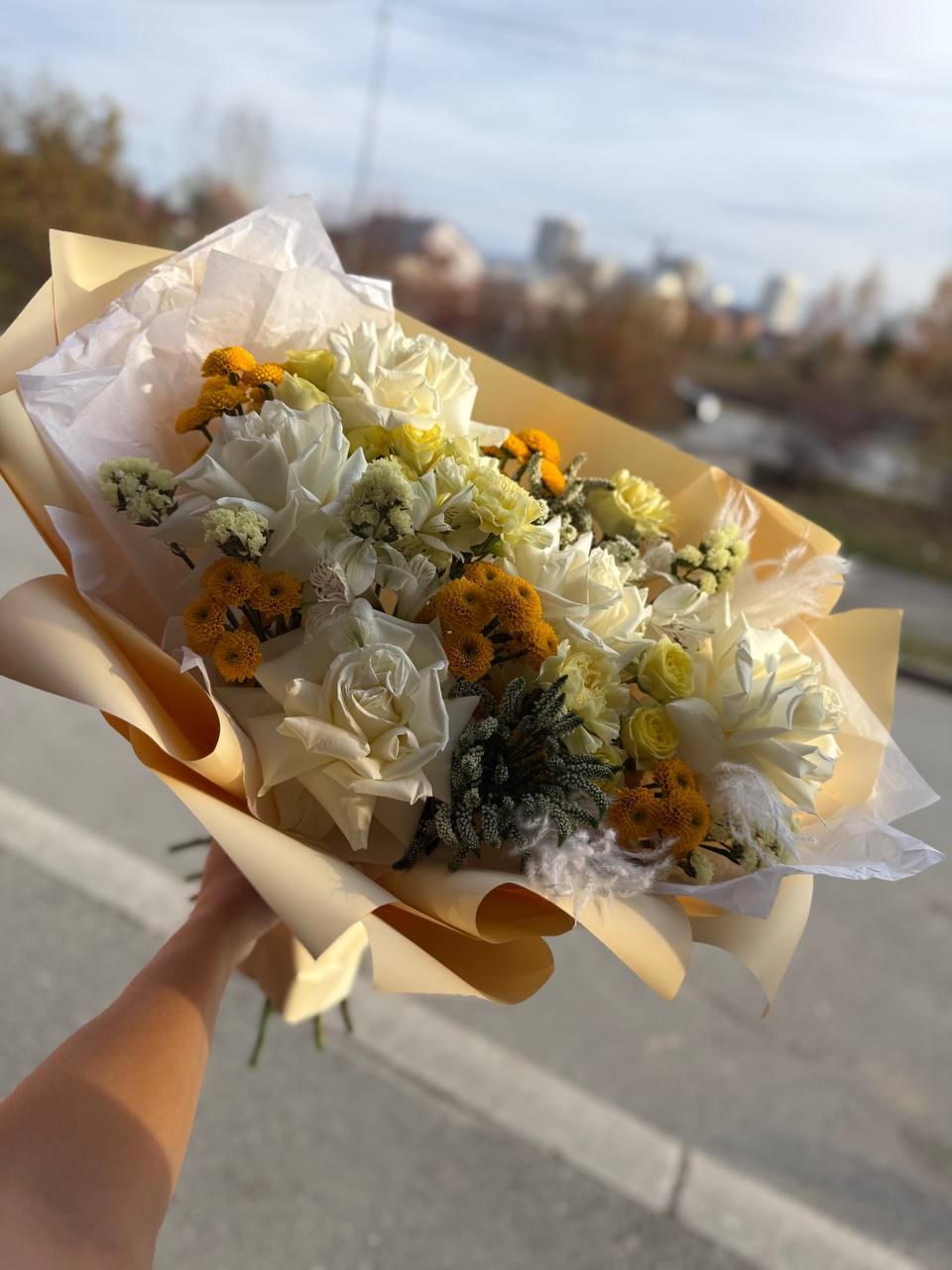 Букет Creamy honey (XS)