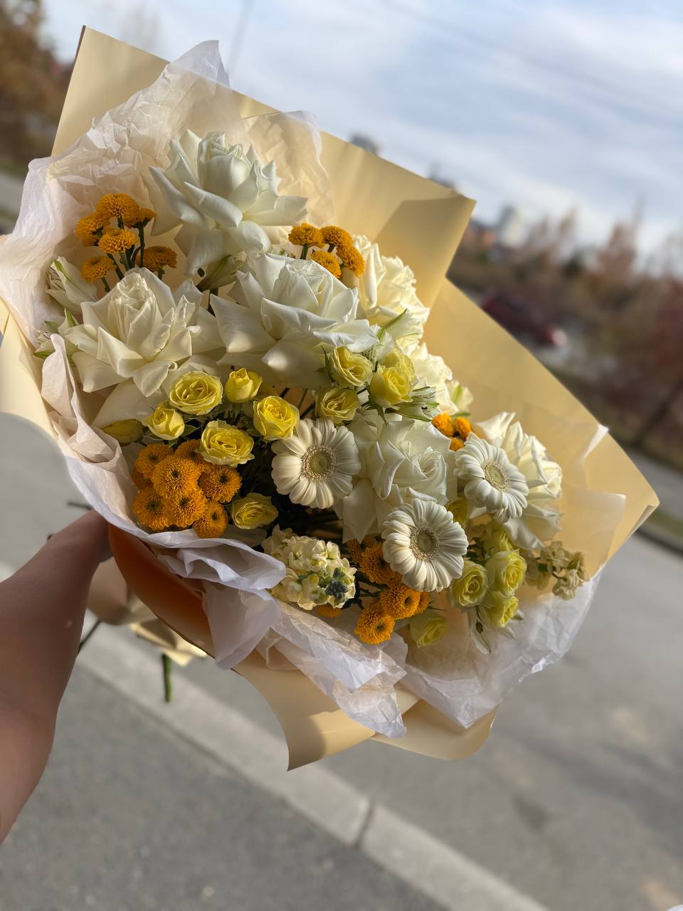 Букет Creamy honey (L)