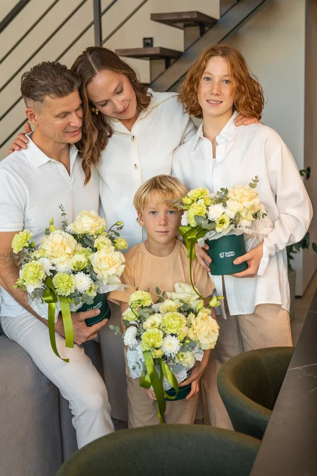 Композиция из цветов Ты прекрасна