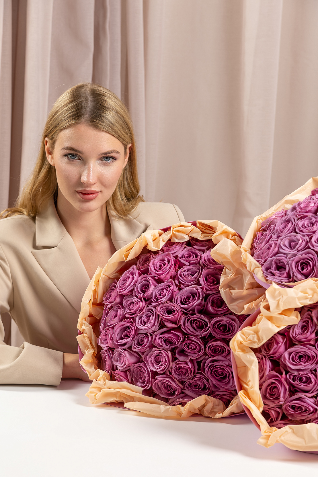 Букет роз  Кул Ватер 