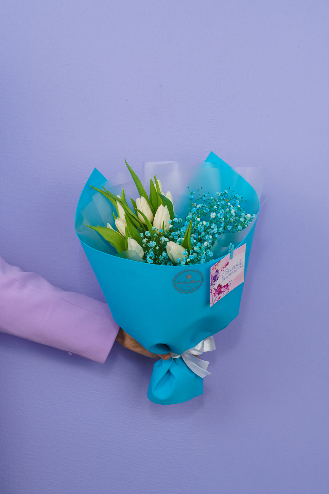 Букет тюльпанов Spring Blue