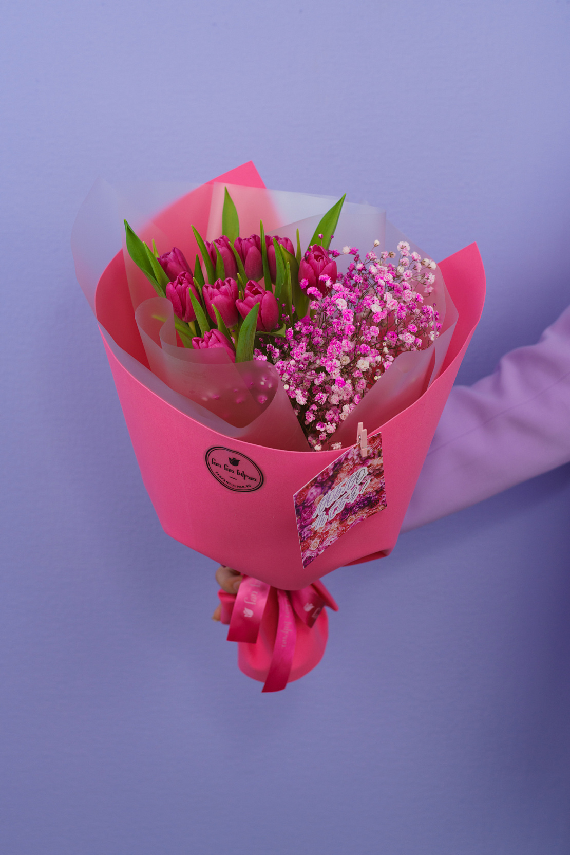 Букет тюльпанов Spring Pink