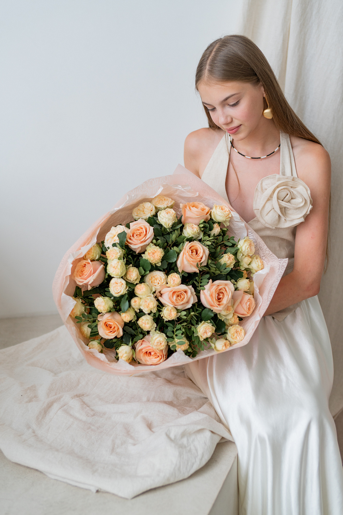 Букет Peach Babe